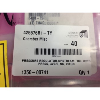 AMAT 1350-00741 Pressure Regulator Upstream 100 Torr 