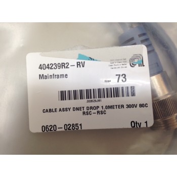 AMAT 0620-02851 CABLE ASSY DNET DROP 1.0METER 300V 80C RSC-RSC