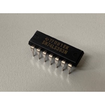 thumbnail image 2 of 5x SN74LS393N TI DIP-14 – Unbranded/Generic Dual 4-Bit Binary Counter IC, New 2 of 4