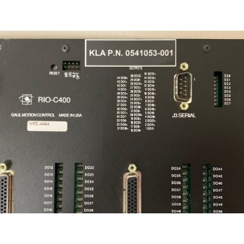 KLA-Tencor 0541053-001 Galil RIO-C400 Motion Controller