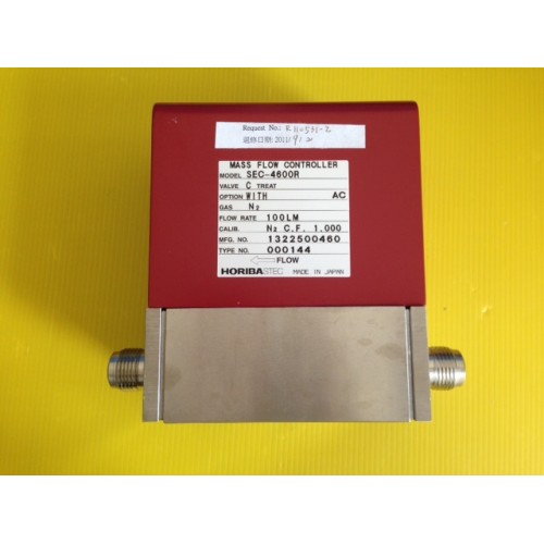 STEC SEC-4400M Mass Flow Controller MFC SEC-4400 500 SCCM HCl Used Working 