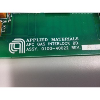 AMAT 0100-40022 PCBA, APC GAS INTERLOCK