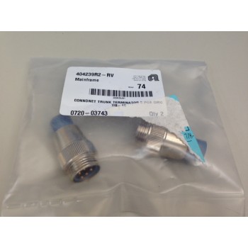 AMAT 0720-03743 CONN DNET TRUNK TERMINATOR 5 POS CIRC