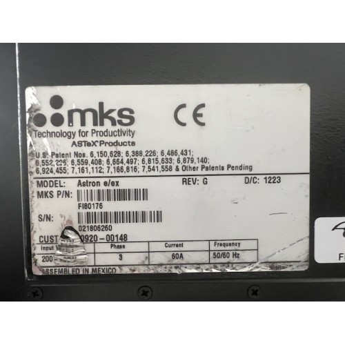 AMAT 0920-00148 MKS FI80176 6L RPS