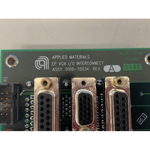 AMAT 0100-70034 EP VGA I/O Interconnect Board