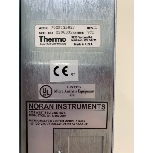 Thermo 700P135927 Noran Instruments C1006 Micro Analysis System