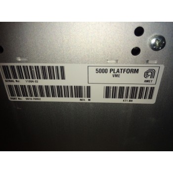 AMAT 0010-70052 P5000 Platform VME rack with cards
