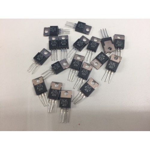 Coppia Transistor SANKEN TO-3 2SA745 E 2SC1403 (A745 / C1403) - Componenti Audio Di Potenza - Foto 2