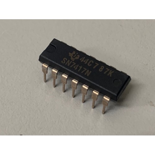 Texas Instruments SN7417N Hex Buffers/Drivers With Open-Collector High ...