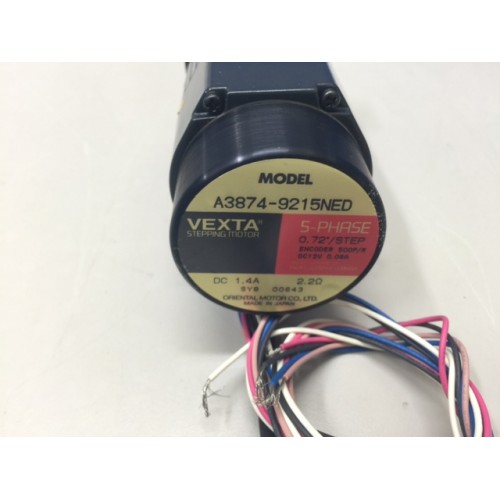 Vexta A3874-9215NED 5 Phase Stepper Motor