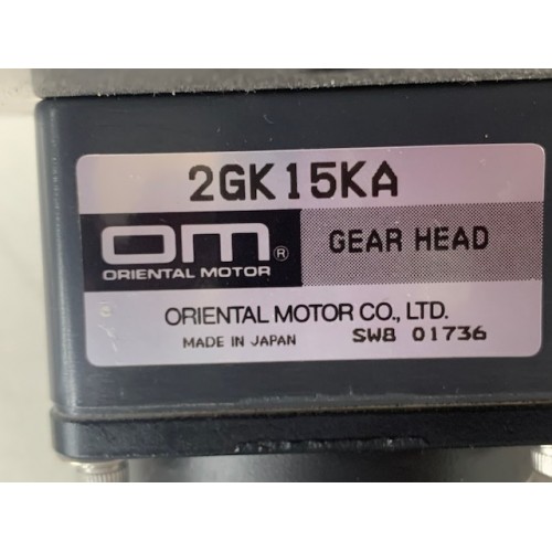 Vexta PH266-01GK 2-Phase Stepping Motor w/ 2GK15KA Gear Head