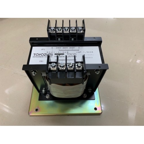TOYOZUMI DENGENKIKI トランス 変圧器 SD21-050A2　未使用　2個