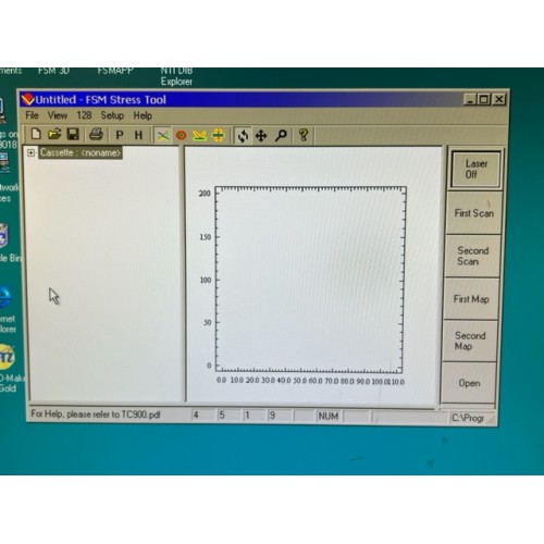 FRONTIER SEMICONDUCTOR FSM 128 Stress Meter